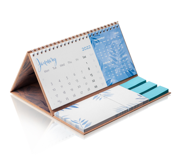 PM202-KRAFT Kalendarz na twardej podstawie KRAFT