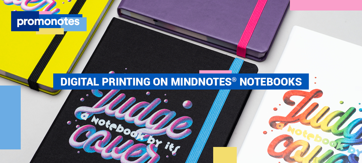 Druk cyfrowy na okładkach notesów Mindnotes®