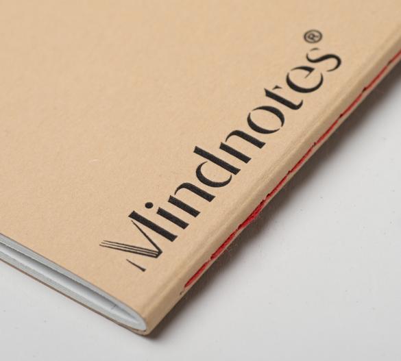MN41-kraft Mindnotes® szyty w okładce z papieru Kraft