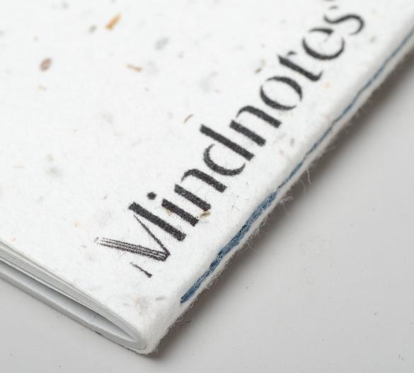 MN41-seeds Mindnotes® szyty w okładce z papieru z nasionami